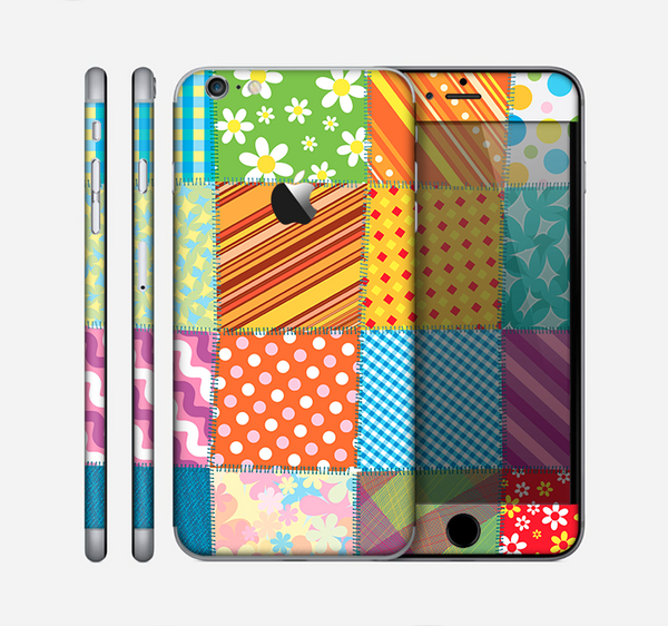 The Patched Various Hot Patterns Skin for the Apple iPhone 6 Plus
