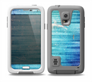 The Patchy Folded Vibrant Blue Paint Skin for the Samsung Galaxy S5 frē LifeProof Case