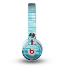 The Patchy Folded Vibrant Blue Paint Skin for the Beats by Dre Mixr Headphones
