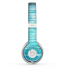 The Patchy Folded Vibrant Blue Paint Skin for the Beats by Dre Solo 2 Headphones