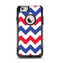 The Patriotic Chevron Pattern Apple iPhone 6 Otterbox Commuter Case Skin Set