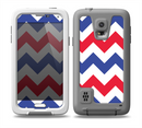 The Patriotic Chevron Pattern Skin for the Samsung Galaxy S5 frē LifeProof Case