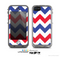 The Patriotic Chevron Pattern Skin for the Apple iPhone 5c LifeProof Case