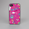 The Peace Love Pink Illustration Skin-Sert for the Apple iPhone 4-4s Skin-Sert Case