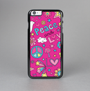 The Peace Love Pink Illustration Skin-Sert for the Apple iPhone 6 Plus Skin-Sert Case
