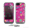 The Peace Love Pink Illustration Skin for the Apple iPhone 5c LifeProof Case