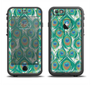 The Peacock Green Feather Bundle Apple iPhone 6/6s LifeProof Fre Case Skin Set