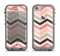 The Pink-Tan-Black Zigzag Pattern Apple iPhone 5c LifeProof Fre Case Skin Set