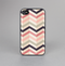 The Pink-Tan-Black Zigzag Pattern Skin-Sert for the Apple iPhone 4-4s Skin-Sert Case