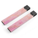 The Pink Abstract Watercolor Sparkling Chevron  - Premium Decal Protective Skin-Wrap Sticker compatible with the Juul Labs vaping device