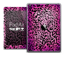 The Pink Animal Print V5 Skin for the iPad Air
