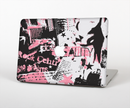 The Pink & Black Abstract Fashion Poster Skin for the Apple MacBook Pro 13"  (A1278)