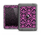 The Pink & Black Delicate Pattern Apple iPad Air LifeProof Fre Case Skin Set