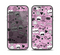 The Pink & Black Love Skulls Pattern V3 Skin Set for the iPhone 5-5s Skech Glow Case