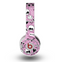 The Pink & Black Love Skulls Pattern V3 Skin for the Original Beats by Dre Wireless Headphones