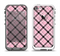 The Pink & Black Plaid Apple iPhone 5-5s LifeProof Fre Case Skin Set