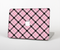The Pink & Black Plaid Skin Set for the Apple MacBook Pro 15" with Retina Display