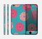 The Pink & Blue Floral Illustration Skin for the Apple iPhone 6