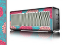 The Pink & Blue Floral Illustration Skin for the Braven 570 Wireless Bluetooth Speaker