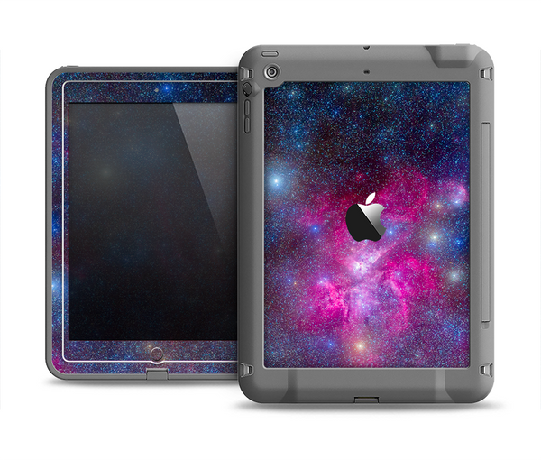 The Pink & Blue Galaxy Apple iPad Air LifeProof Fre Case Skin Set