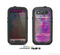 The Pink & Blue Grunge Wood Planks Skin For The Samsung Galaxy S3 LifeProof Case