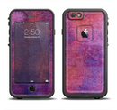The Pink & Blue Grungy Surface Texture Apple iPhone 6/6s LifeProof Fre Case Skin Set