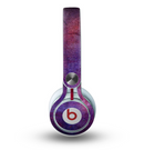 The Pink & Blue Grungy Surface Texture Skin for the Beats by Dre Mixr Headphones