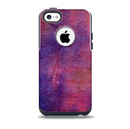 The Pink & Blue Grungy Surface Texture Skin for the iPhone 5c OtterBox Commuter Case