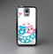 The Pink & Blue Vector Love Birds Skin-Sert Case for the Samsung Galaxy S5