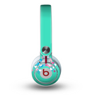 The Pink & Blue Vector Love Birds Skin for the Beats by Dre Mixr Headphones