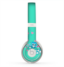 The Pink & Blue Vector Love Birds Skin for the Beats by Dre Solo 2 Headphones