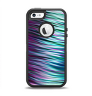 The Pink & Blue Vector Swirly HD Strands Apple iPhone 5-5s Otterbox Defender Case Skin Set