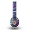 The Pink & Blue Vector Swirly HD Strands Skin for the Beats by Dre Original Solo-Solo HD Headphones