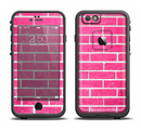 The Pink Brick Wall Apple iPhone 6/6s LifeProof Fre Case Skin Set