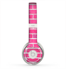 The Pink Brick Wall Skin for the Beats by Dre Solo 2 Headphones