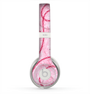 The Pink Chain Stitch Skin for the Beats by Dre Solo 2 Headphones