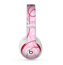 The Pink Chain Stitch Skin for the Beats by Dre Studio (2013+ Version) Headphones