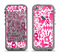 The Pink Collage Breast Cancer Awareness Apple iPhone 5c LifeProof Fre Case Skin Set