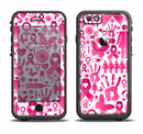 The Pink Collage Breast Cancer Awareness Apple iPhone 6/6s LifeProof Fre Case Skin Set