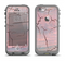 The Pink Cracked Surface Texture Apple iPhone 5c LifeProof Fre Case Skin Set