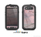 The Pink Cracked Surface Texture Skin For The Samsung Galaxy S3 LifeProof Case