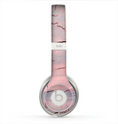 The Pink Cracked Surface Texture Skin for the Beats by Dre Solo 2 Headphones