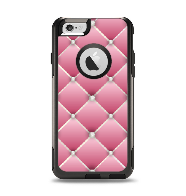 The Pink & Diamond Pinned Cushion Apple iPhone 6 Otterbox Commuter Case Skin Set
