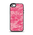 The Pink Digital Camouflage Apple iPhone 5-5s Otterbox Symmetry Case Skin Set