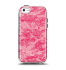 The Pink Digital Camouflage Apple iPhone 5c Otterbox Symmetry Case Skin Set