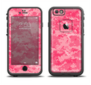 The Pink Digital Camouflage Apple iPhone 6/6s LifeProof Fre Case Skin Set