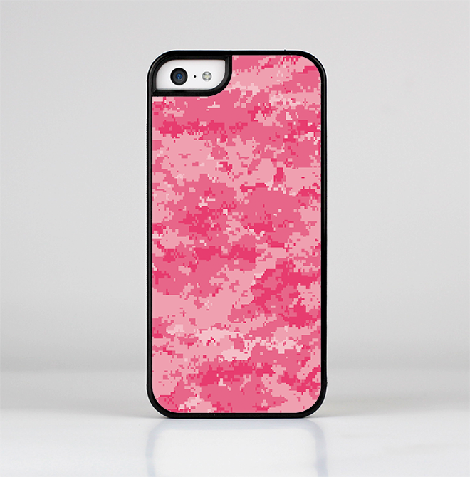 The Pink Digital Camouflage Skin-Sert for the Apple iPhone 5c Skin-Sert Case