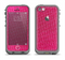 The Pink Fabric Apple iPhone 5c LifeProof Fre Case Skin Set