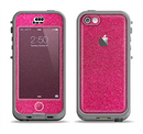 The Pink Fabric Apple iPhone 5c LifeProof Nuud Case Skin Set