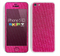 The Pink Fabric Skin for the Apple iPhone 5c